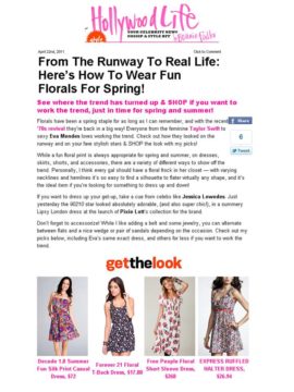 dress HollywoodLife.com