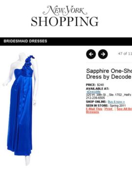 dress in Ny Mag