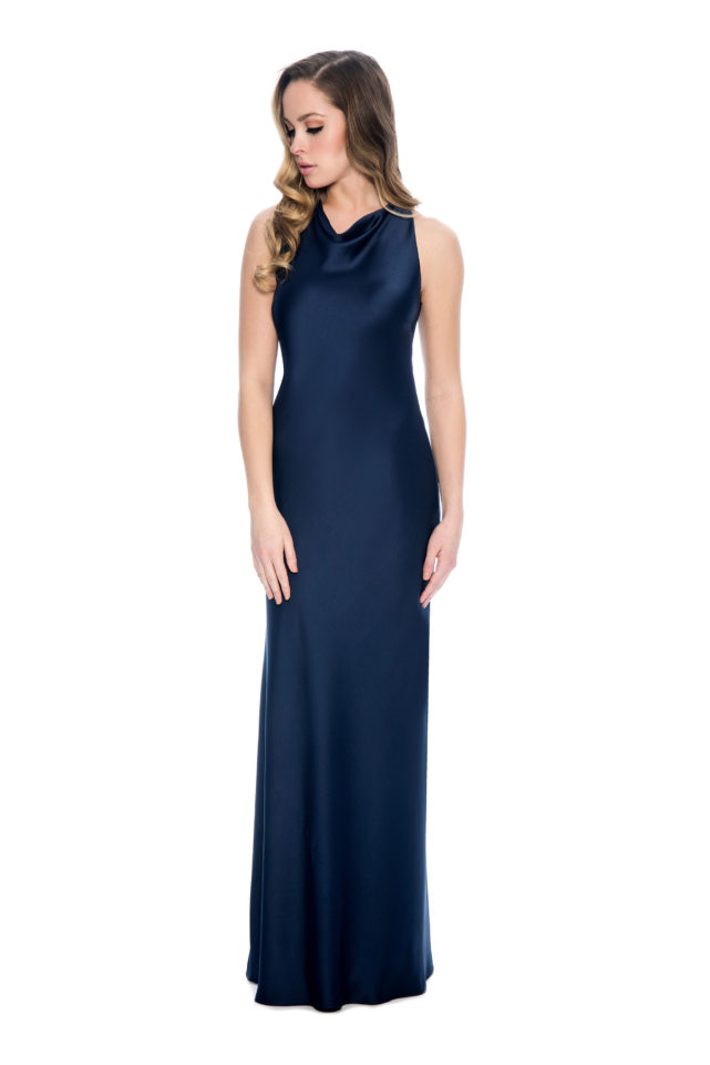 navy blue dress
