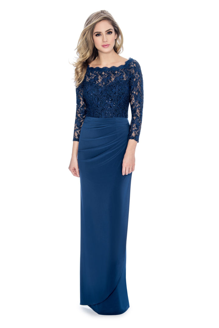 off the shoulder, ace, jersey, long dress