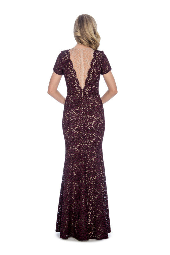 Lace, mermaid, long dress