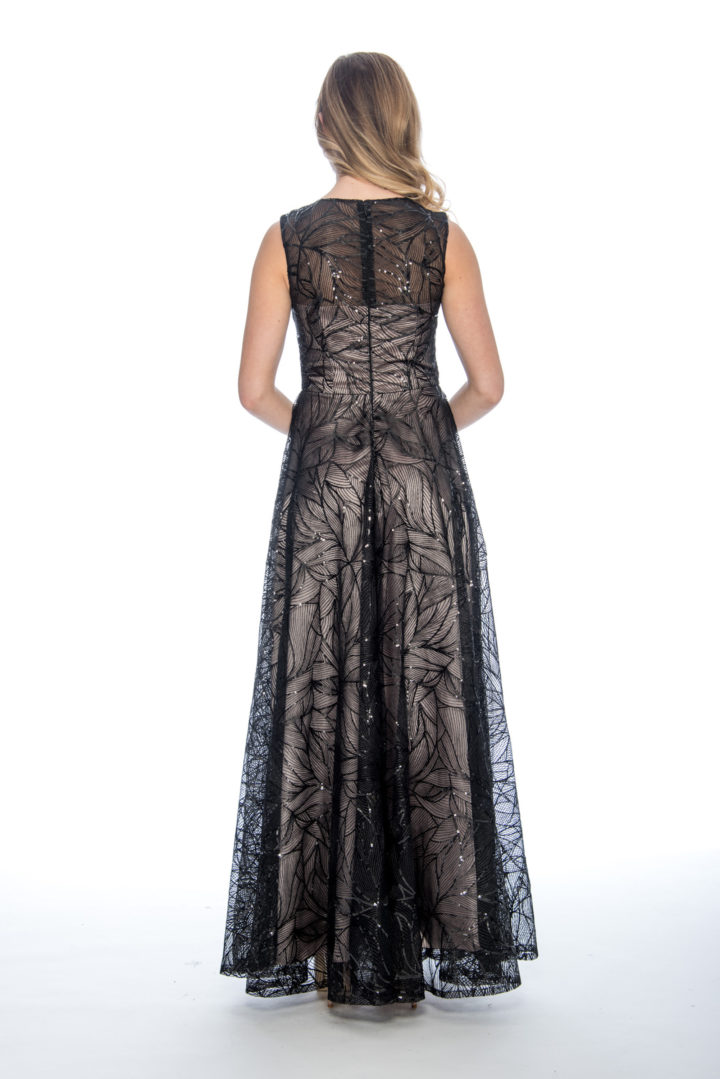 Sequin, embroidery, ballgown, long dress