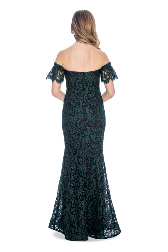 Sweetheart, lace, long dress