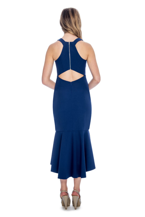 Sweetheart, trumpet skirt, midi dress
